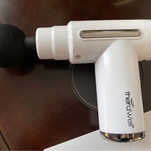 TheraWell White Handheld Travel Massager